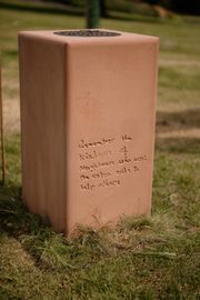 The Dispersed Memorial Forest in The Crichton & NHS Mountainhall, Dumfries, Scotland.