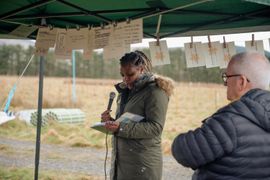 Image from the Phase 2 of Remembering Together, The Dispersed Memorial Forest.