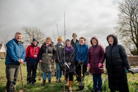 Image from the Phase 2 of Remembering Together, The Dispersed Memorial Forest.