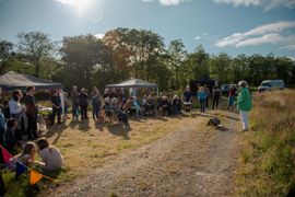 Image from the Phase 2 of Remembering Together, The Dispersed Memorial Forest.