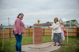 Image from the Phase 2 of Remembering Together, The Dispersed Memorial Forest.