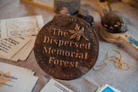 Image from the launch of The Dispersed Memorial Forest at NTS Threave Nature Reserve, Castle Douglas, on Thursday, 27 June, 2024.