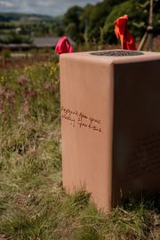 Image from the launch of The Dispersed Memorial Forest in The Crichton & NHS Mountainhall, Dumfries, Scotland, on Saturday, 8 June, 2024.