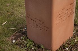 The Dispersed Memorial Forest in The Crichton & NHS Mountainhall, Dumfries, Scotland.