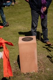 Image from the launch of The Dispersed Memorial Forest in The Crichton & NHS Mountainhall, Dumfries, Scotland, on Saturday, 8 June, 2024.