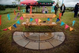 Image from the Phase 2 of Remembering Together, The Dispersed Memorial Forest.