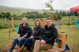 Image from the Phase 2 of Remembering Together, The Dispersed Memorial Forest.