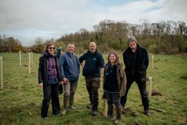 Image from the Phase 2 of Remembering Together, The Dispersed Memorial Forest.