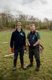 Image from the launch of The Dispersed Memorial Forest at NTS Threave Nature Reserve, Castle Douglas, on Thursday, 27 June, 2024.