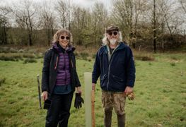 Image from the launch of The Dispersed Memorial Forest at NTS Threave Nature Reserve, Castle Douglas, on Thursday, 27 June, 2024.