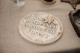 Image from the launch of The Dispersed Memorial Forest at the Galloway Community Hospital, on Saturday, 29 June, 2024.