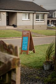 Image from the launch of The Dispersed Memorial Forest at the Galloway Community Hospital, on Saturday, 29 June, 2024.