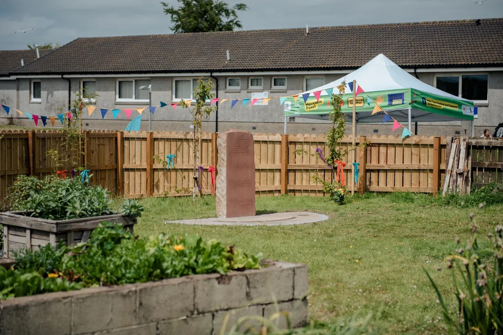 The launching of the forest in Stranraer.